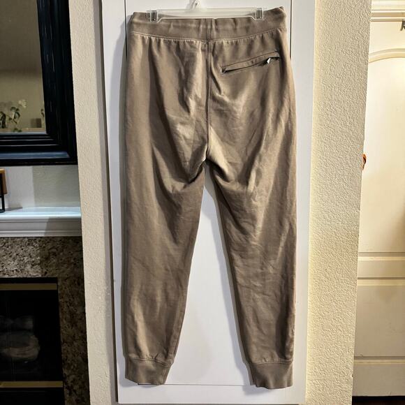 Psycho Bunny Men’s Embroidered Bunny French Terry Sweatpant Taupe Size Small - Picture 5 of 10